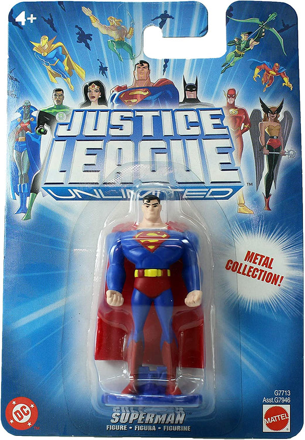 DC Comic Justiec League Unlimited Superman 2.75" Metal Action Figure - Toptoys2u
