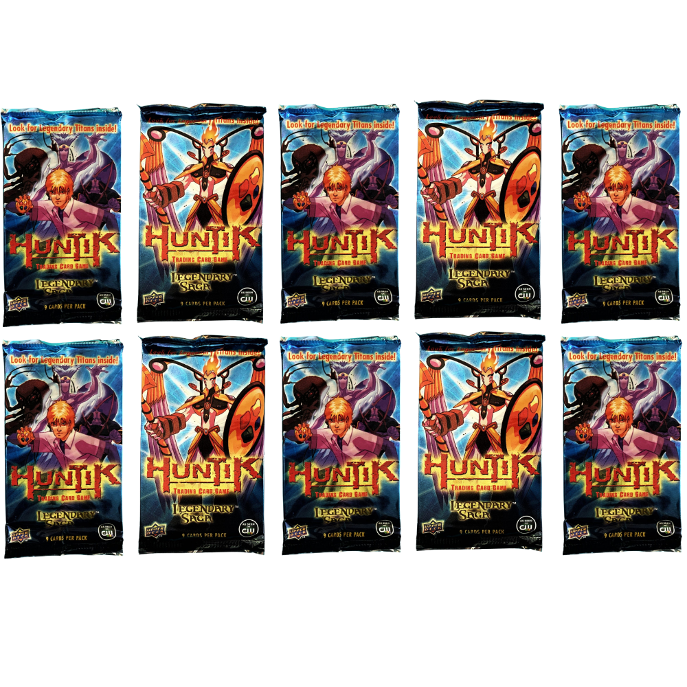 Huntik Trading Card Game - Legendary Saga - 10 pack - Toptoys2u