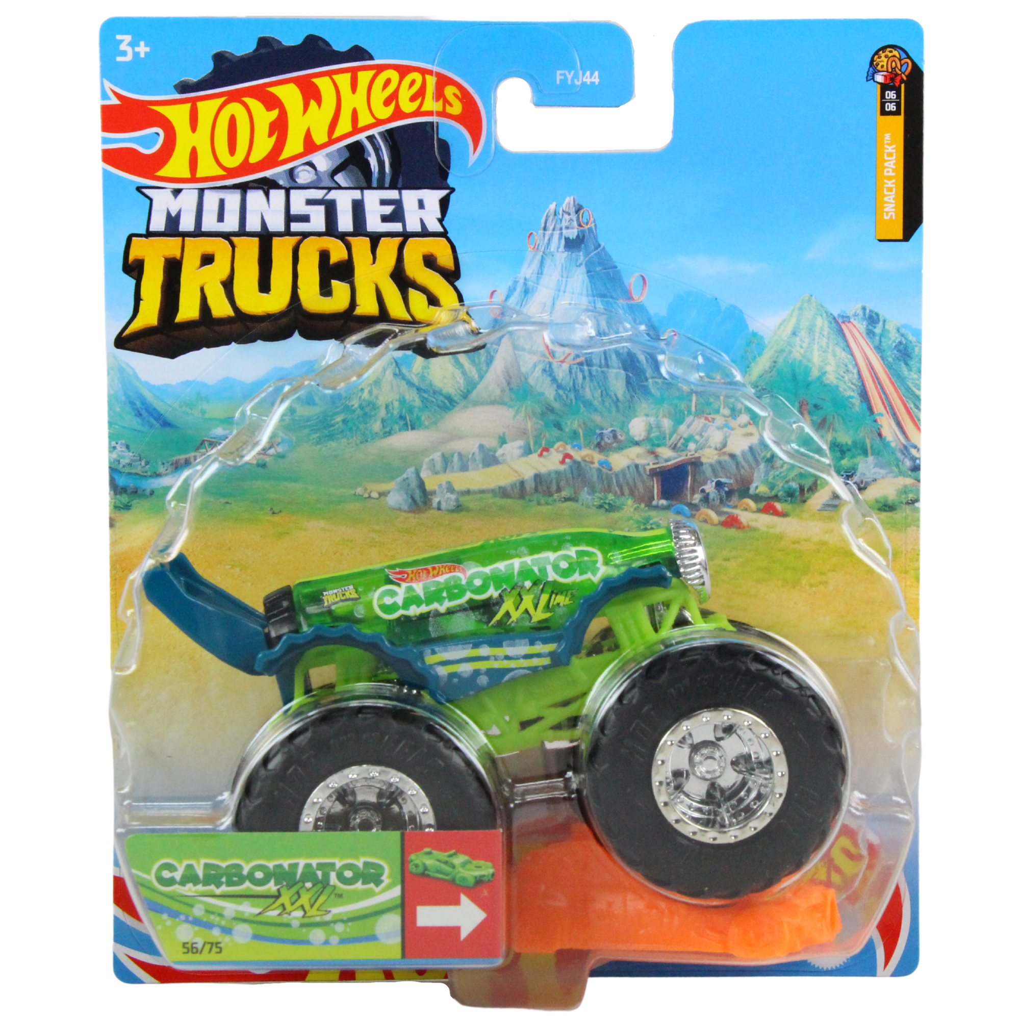 Hot Wheels Monster Trucks - Carbonator XXL 1:64 Diecast - Toptoys2u