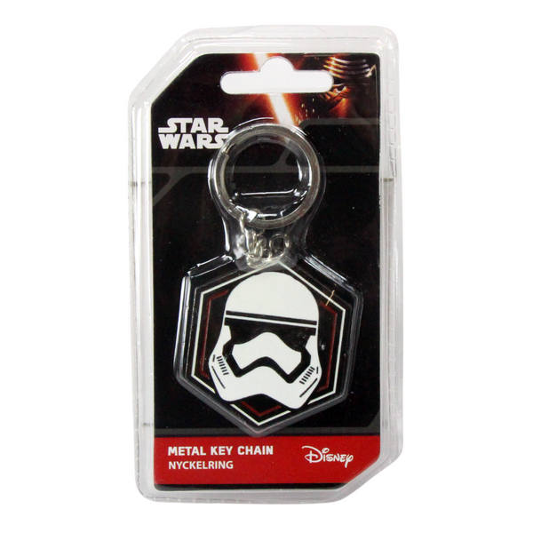 Star Wars Stormtrooper Helmet Metal Keychain - Toptoys2u