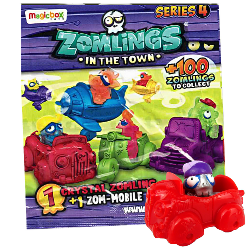 Zomlings In The Town - Series 4 - Pack of 10 Blind Bags - Toptoys2u