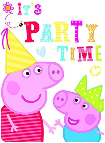 Peppa Pig Party Invites Value Bundle - 24 Invites Supplied - Toptoys2u