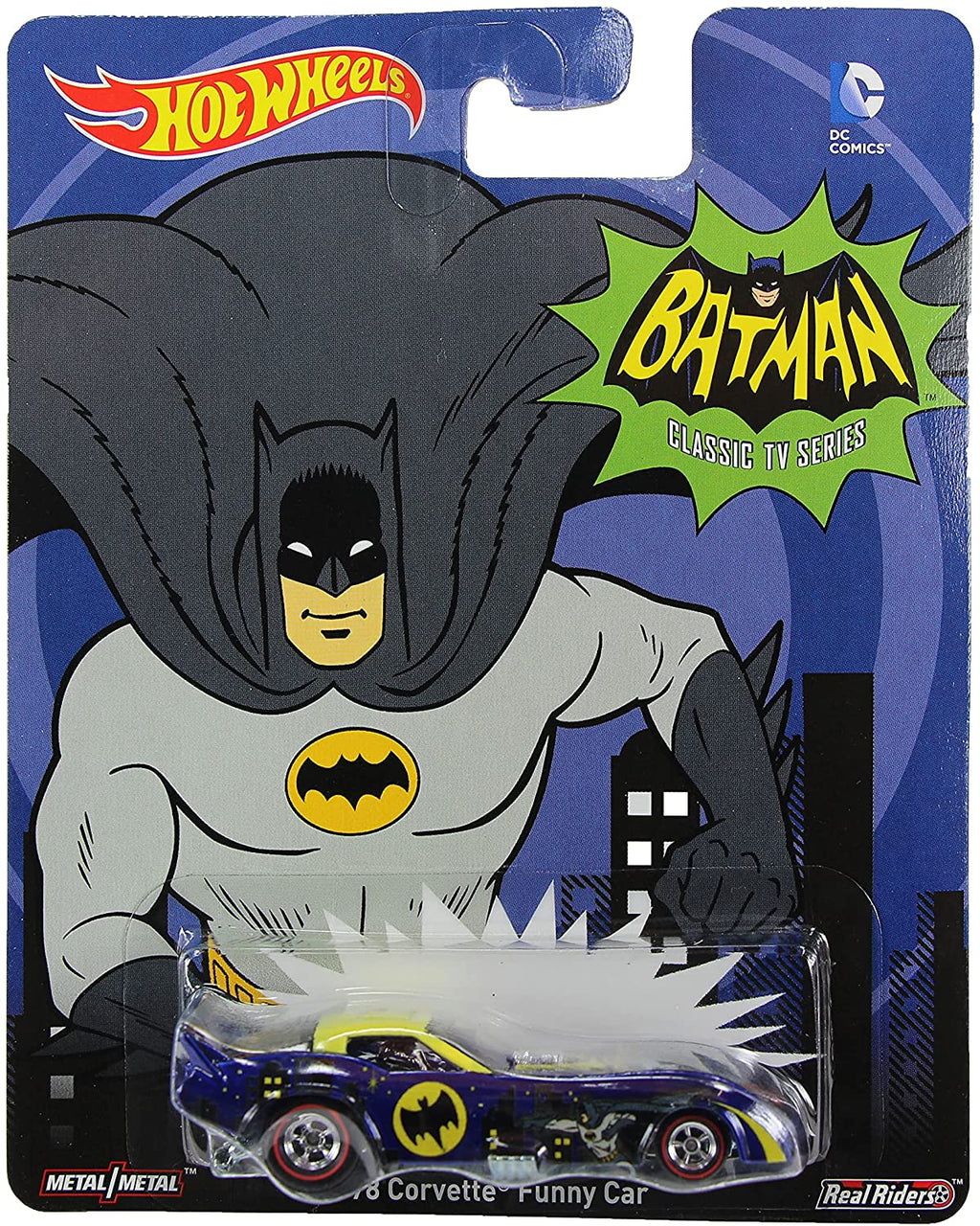 Hot Wheels Batman Classic TV Series - Batman '78 Corvette Funny