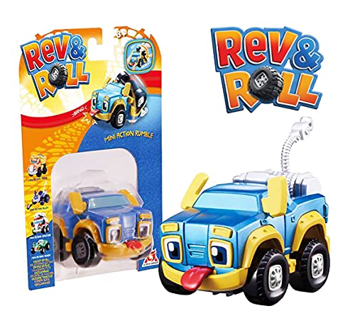 Rev & Roll Mini Action Vehicle - Rumble - Toptoys2u