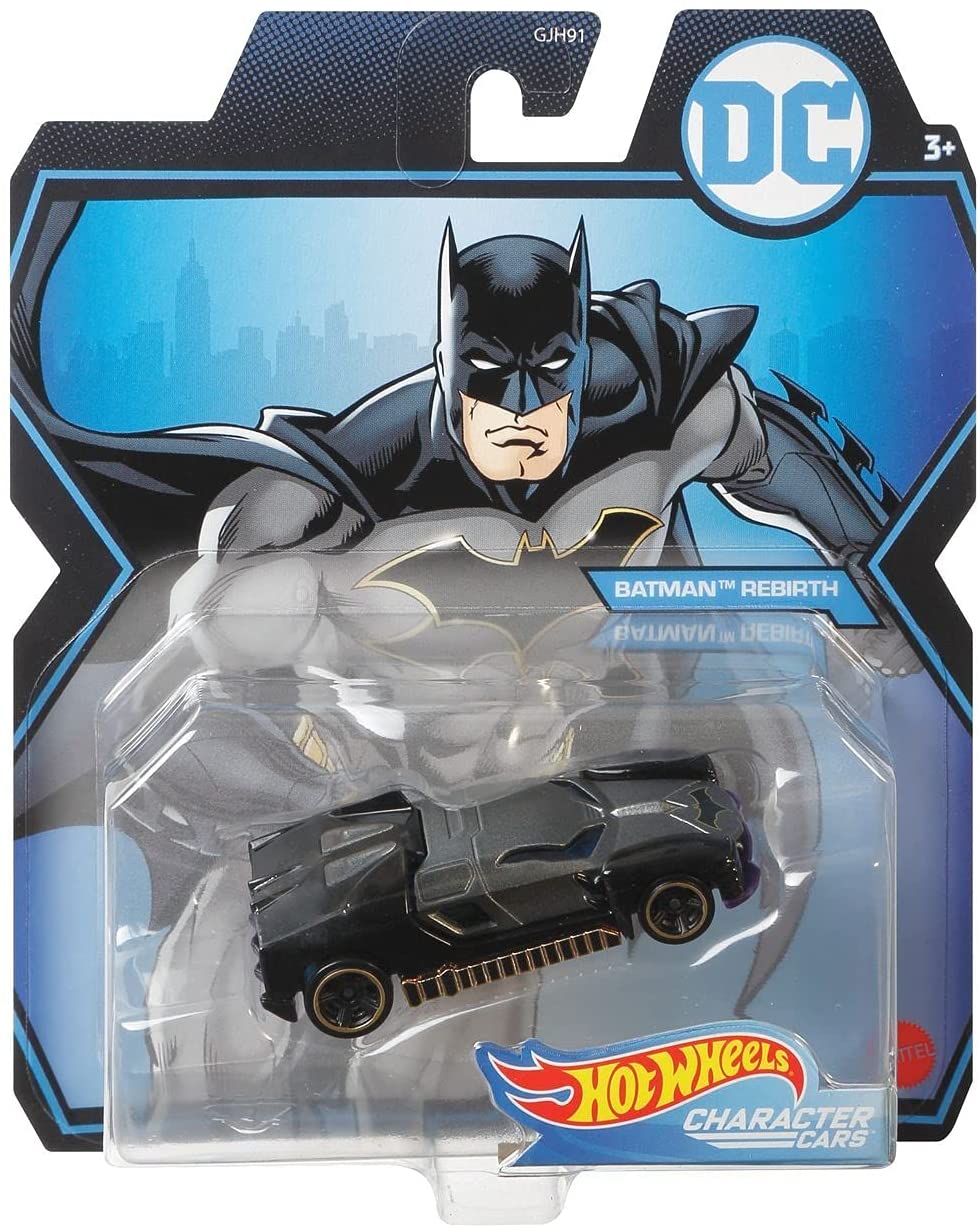 Hot Wheels DC Universe - Batman Rebirth Character Car 1:64 Diecast - Toptoys2u