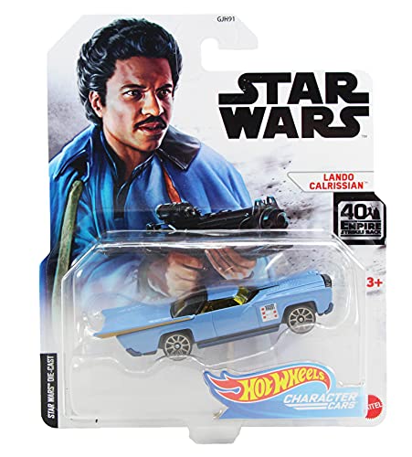 Hot Wheels Character Cars Star Wars 40th The Empire Strikes Back Edition Diecast Model 1:64 Scale Car - Lando Calrissian - Toptoys2u