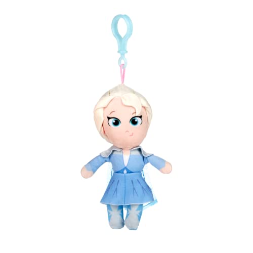 Frozen II Gift-Quality Soft Plush Toy Keyclip 5-Inch - Elsa - Toptoys2u