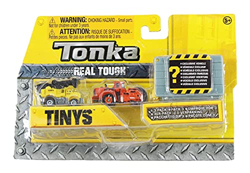 Tonka Tinys 3 Pack Vehicles with Exclusive Vehicle & Garage 51097 - Toptoys2u