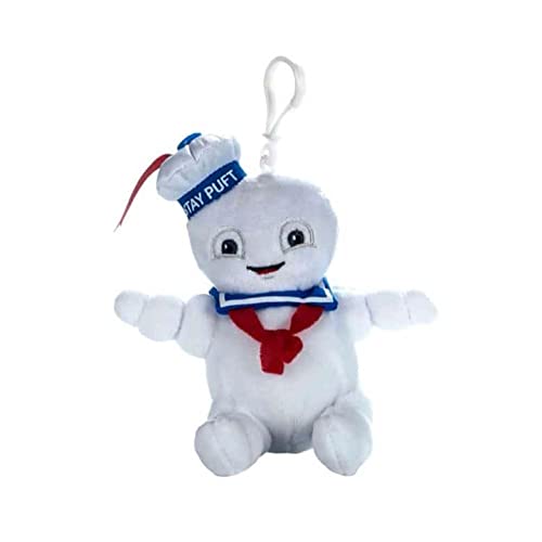 Ghostbusters Stay Puft 7" Bag Clip Plush Toy - Toptoys2u