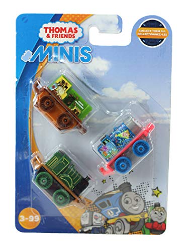 Thomas & Friends Minis 3 Pack - Emily, Cockroach Bert & New Year's Edward GBB62 - Toptoys2u