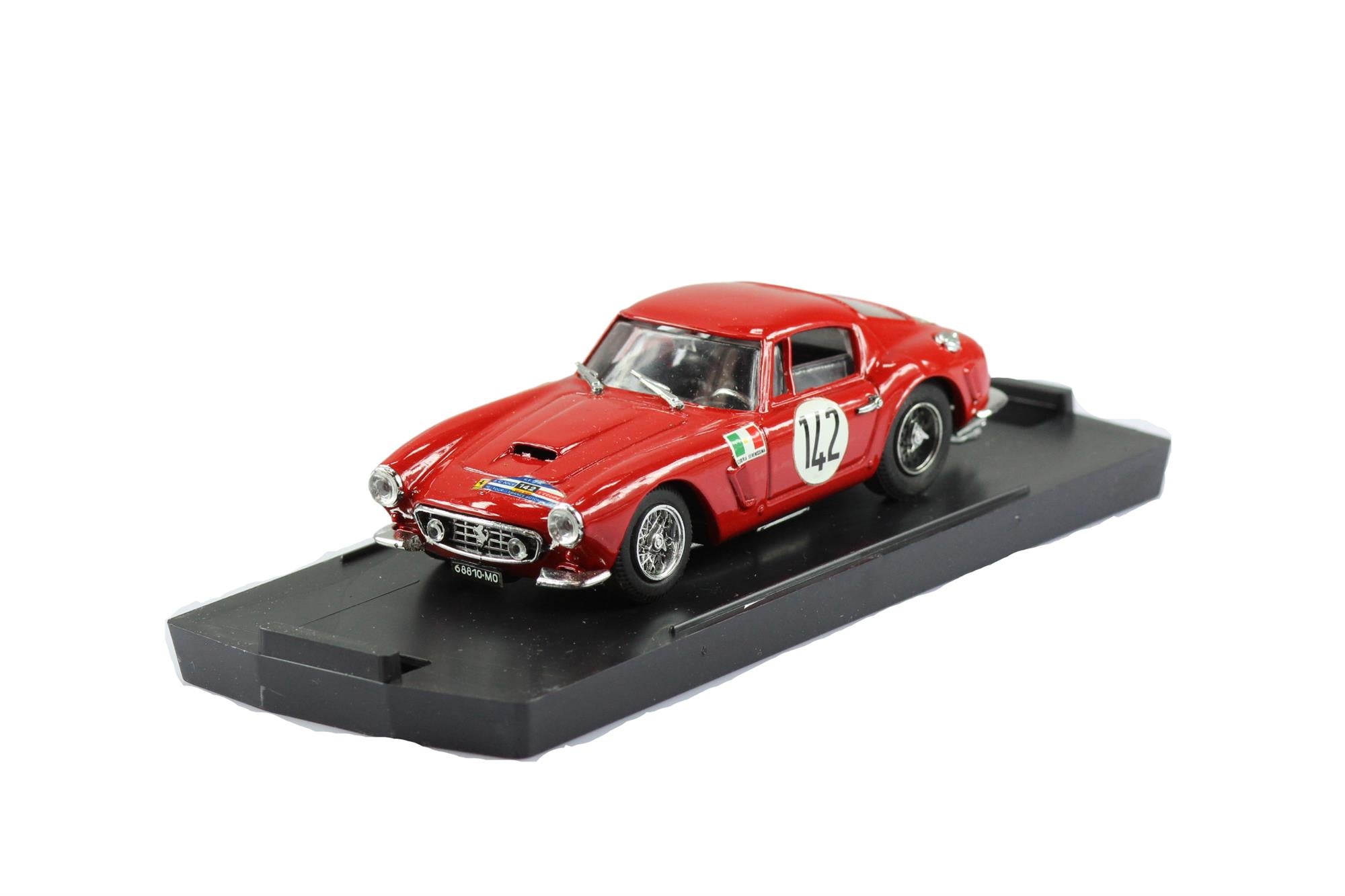 Bang Models - 1:43 Scale Diecast Ferrari 250 SWB "Tour De France 1961" Red - Toptoys2u