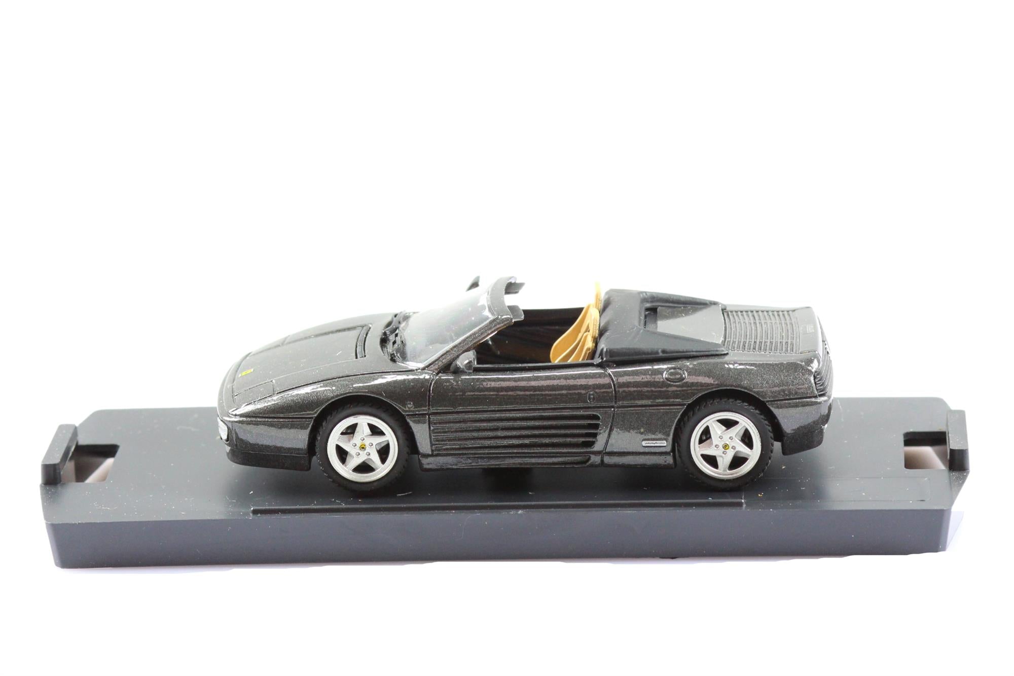 Bang Models - 1:43 Scale Diecast Ferrari 348 Spider Gun Metal - Toptoys2u