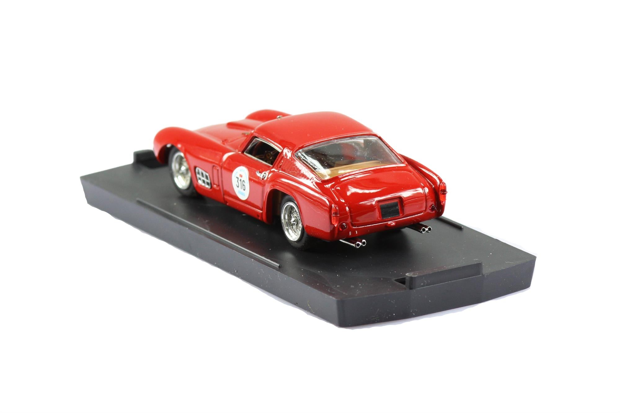 Bang Models - 1:43 Scale Diecast Ferrari 250 GT RED #316 1995 1000 Miglia - Celli & Amadori - Toptoys2u