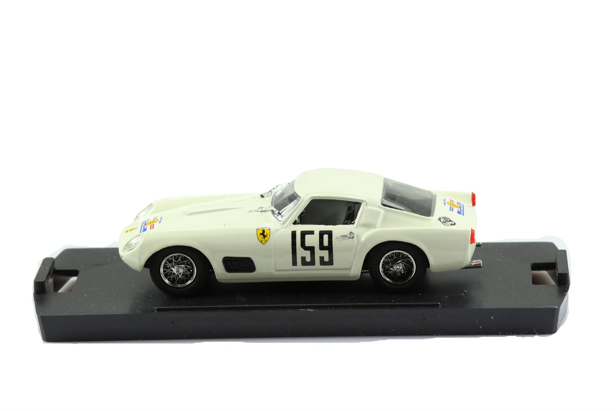 Bang Models - 1:43 Scale Diecast Ferrari 250 TDF "Tour De France" 1959 white #159 - Toptoys2u