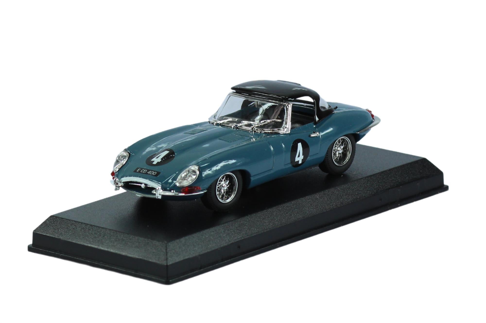 Best-Model - 1:43 Scale Diecast Jaguar E Spyder Oulton Park 1961 #4 - G.Hill - Toptoys2u