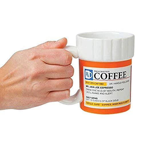BigMouth Inc. - The Prescription Coffee Novelty Mug - 325ml - Toptoys2u