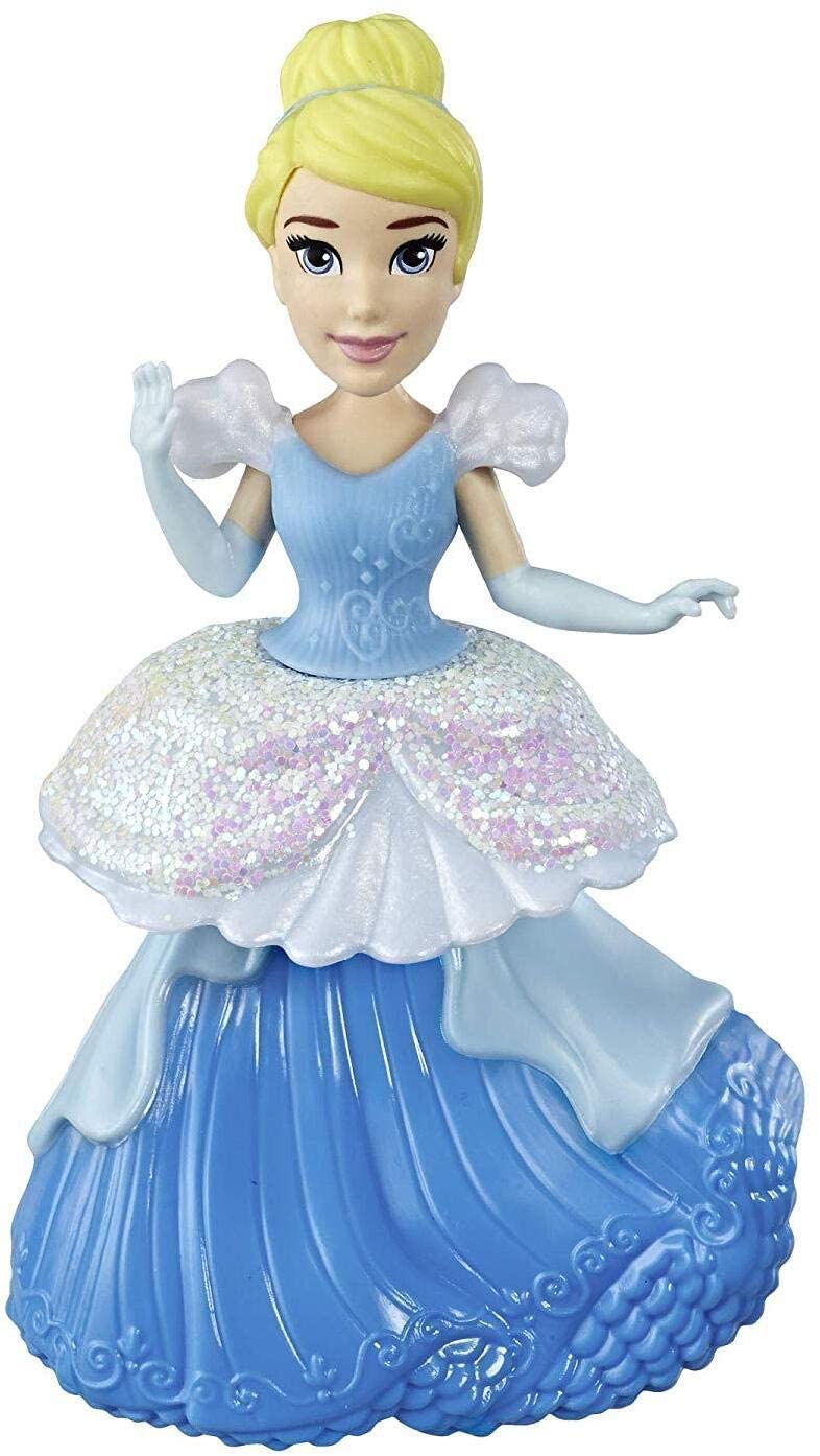 Disney Princess Royal Clips 9cm Articulated Figure 2 Pack - Cinderella and Rapunzel - Toptoys2u