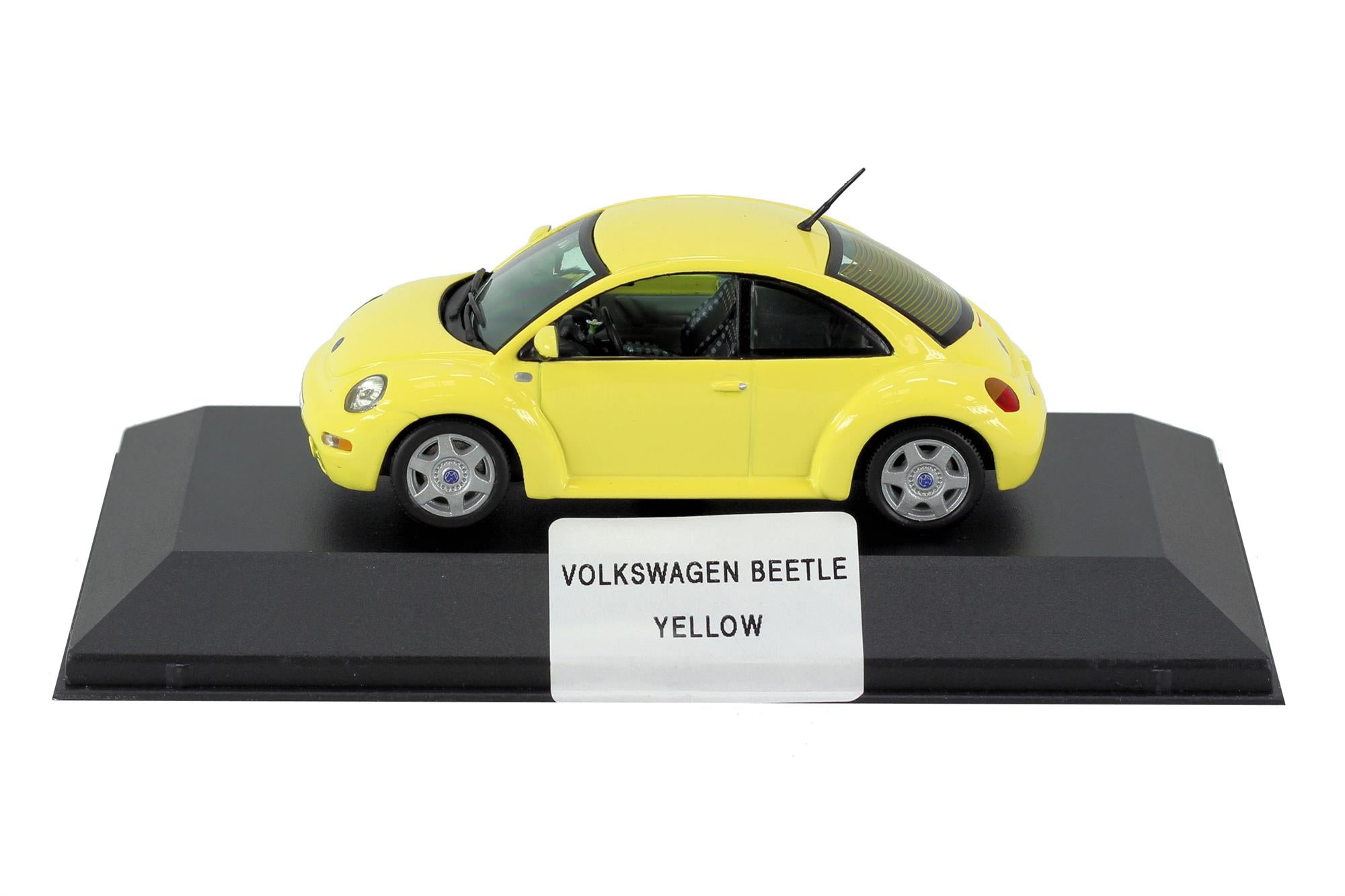 Quartzo Models - 1:43 Scale Diecast Volkswagen Beetle Yellow