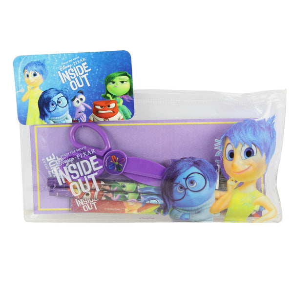 Disney Pixar Inside Out 8 Piece Filled Pencil Case Stationery Set - Toptoys2u