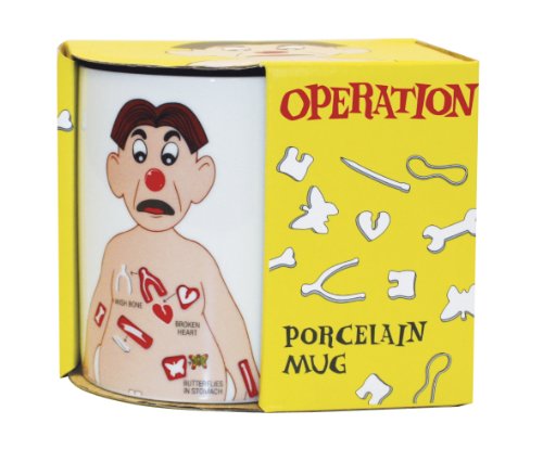 Gift Republic Operation Porcelain Mug - 250ml - Toptoys2u