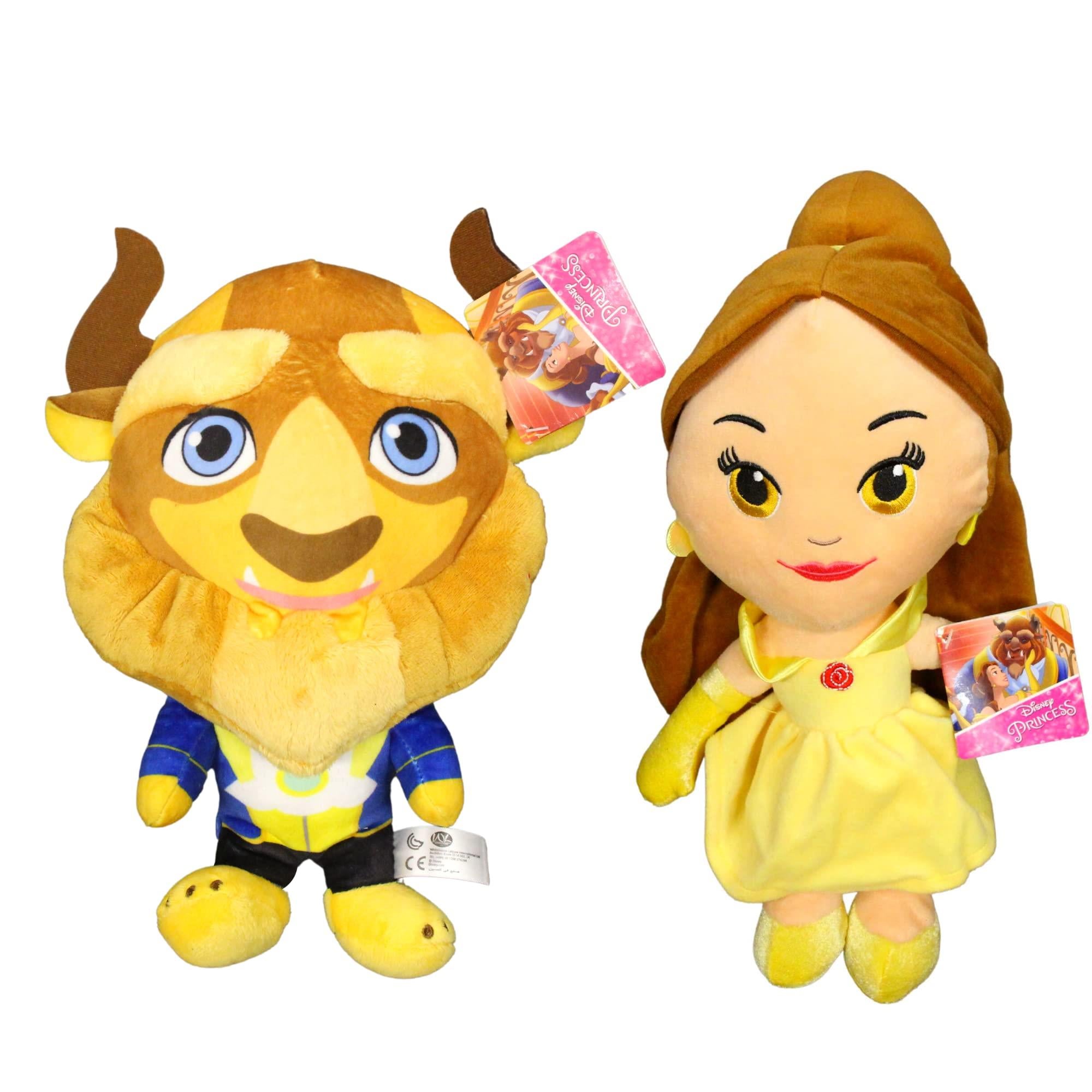 Disney Princess Beauty & The Beast Soft Toy - Belle & Beast - Toptoys2u