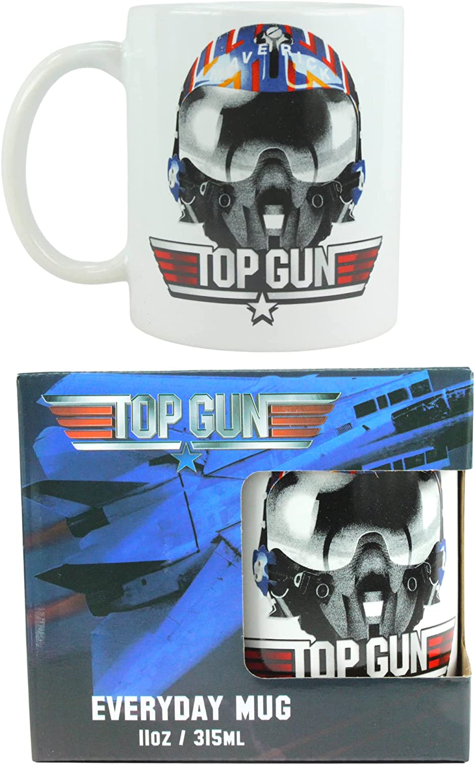 Top Gun Maverick Helmet Coffee Mug Gift Boxed 315ml - Toptoys2u