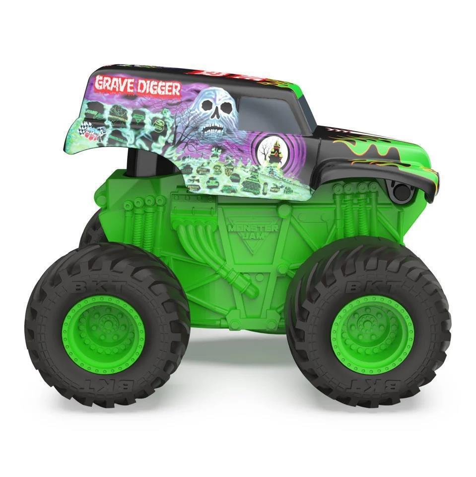 Monster Jam Grave Digger Click & Flip Monster Truck 1:43 Scale - Toptoys2u