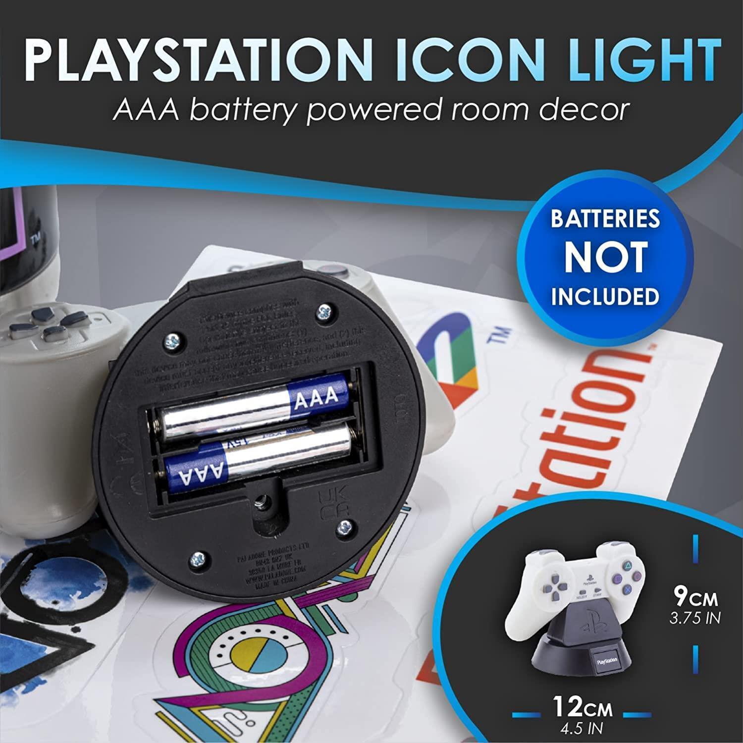 Playstation Gift Set with Icons Light, Stickers, and 680ml Bottle - Toptoys2u