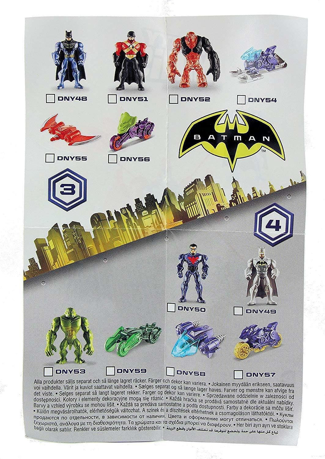 DC Comics Batman Mighty Minis Series 3 Mini Figure & Vehicles Blind Bags Pack of 10 - Toptoys2u