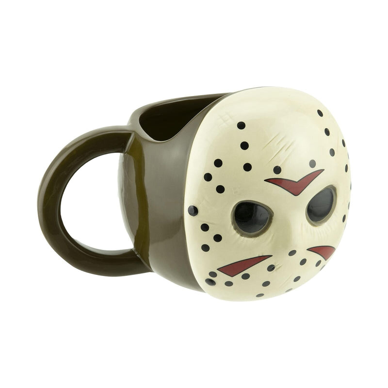 Friday The 13th Coffee Mug Jason Voorhees Mask 500ml - Toptoys2u